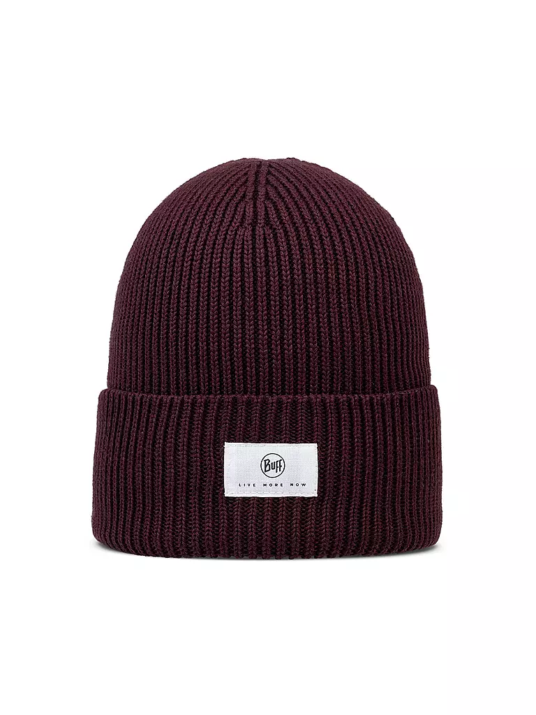 BUFF | Damen Mütze Drisk Knitted | dunkelrot
