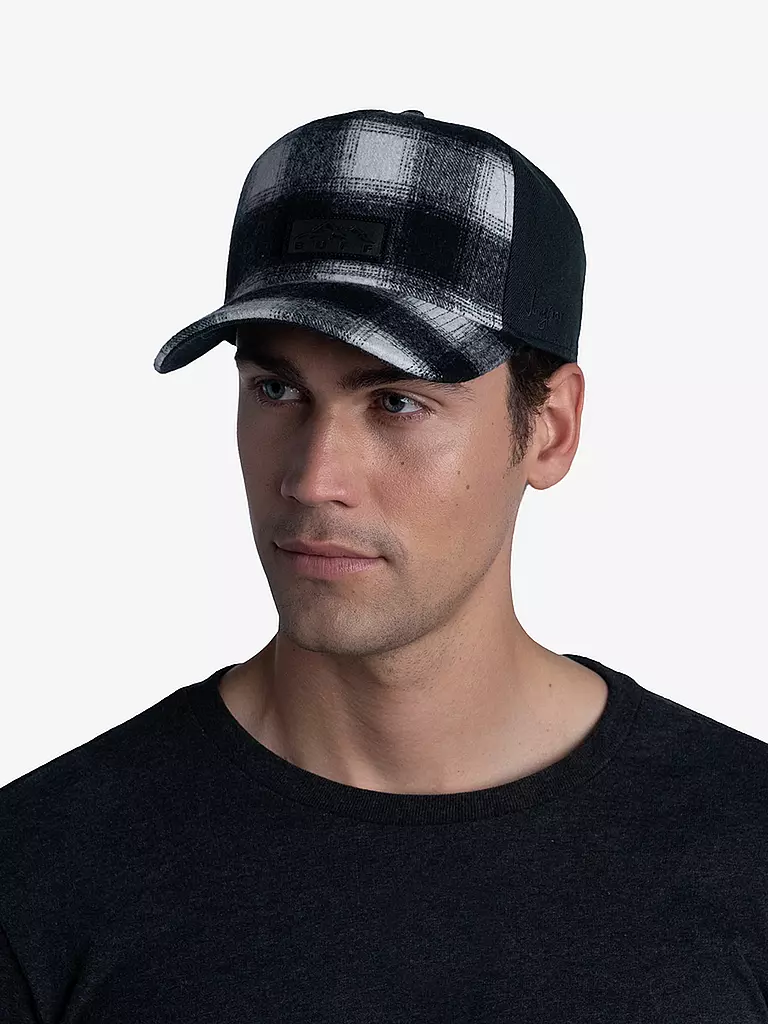 BUFF | Herren Trucker-Kappe Snapback | schwarz