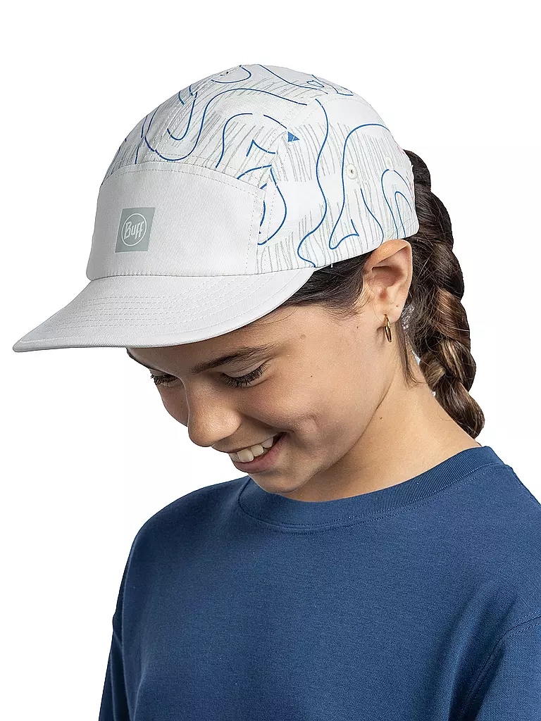 BUFF | Kinder Kape 5 Panel Go | weiss