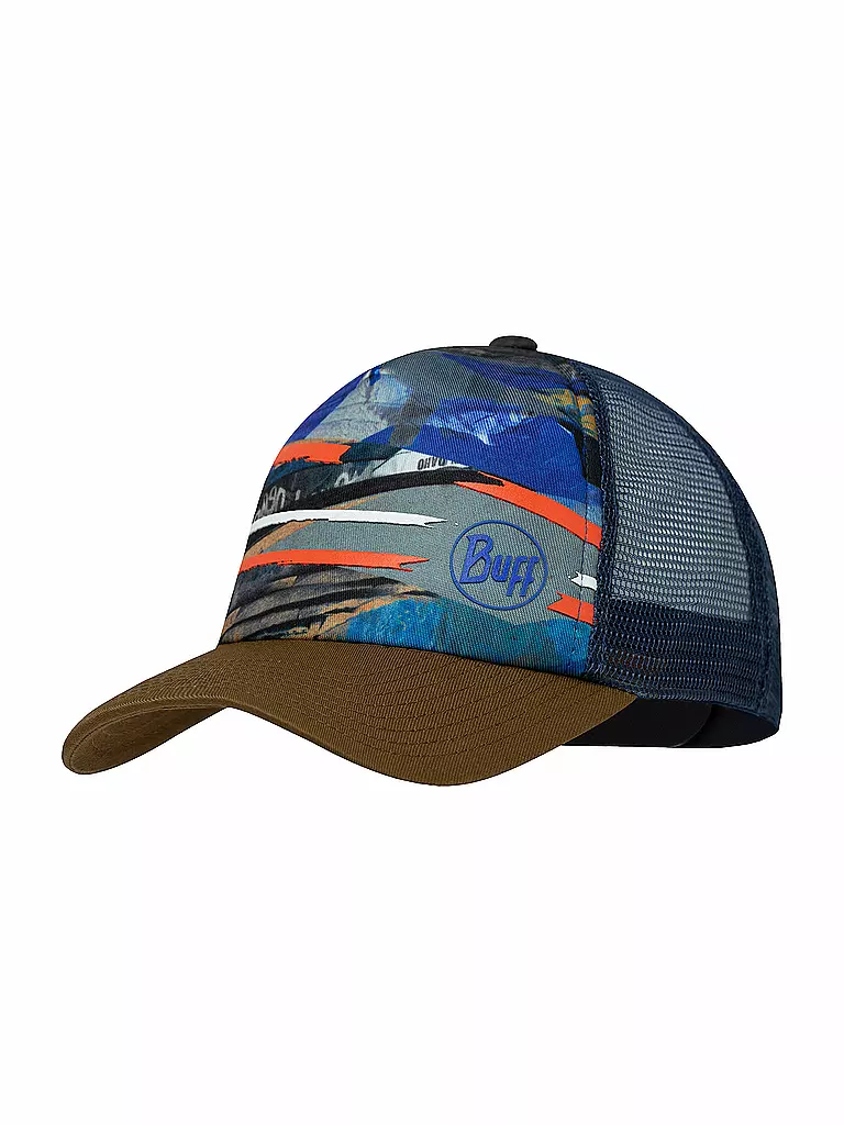 BUFF | Kinder Kappe Trucker Cap | blau