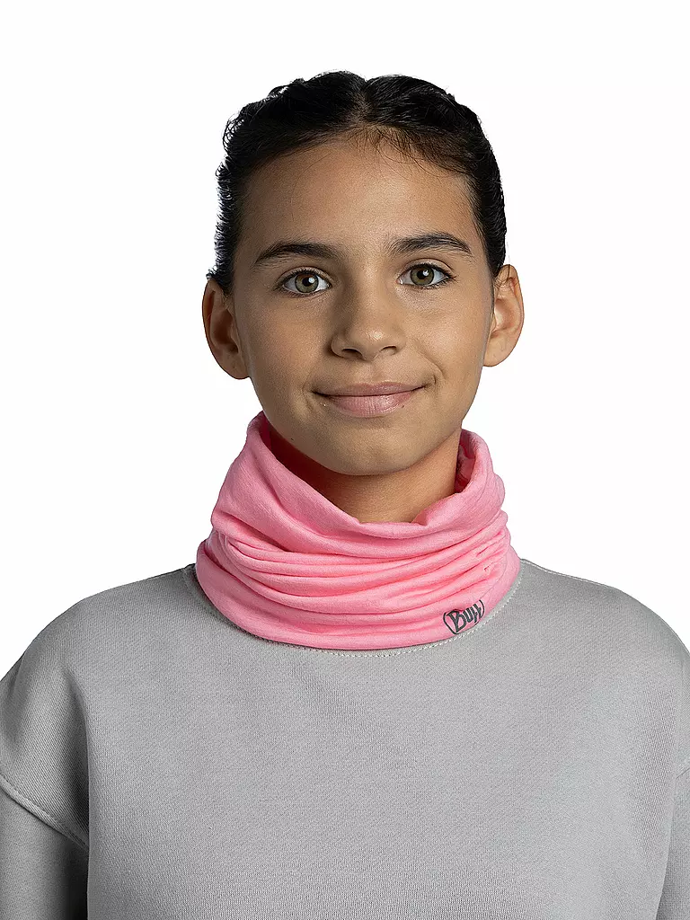 BUFF | Kinder Multifunktionstuch Lightweight Merino Wool | rosa