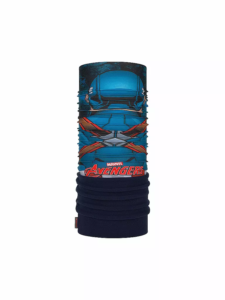 BUFF | Kinder Multifunktionstuch Polar Captain America | blau