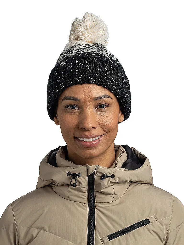 BUFF | Mütze Anka Bommel | schwarz