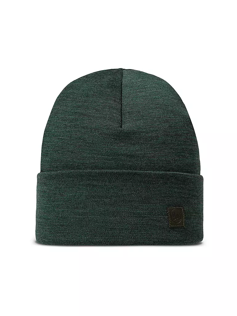 BUFF | Mütze Heavyweight Merino Wool | dunkelgrün