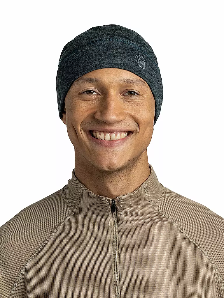 BUFF | Mütze Lightweight Merino Wool | dunkelgrün