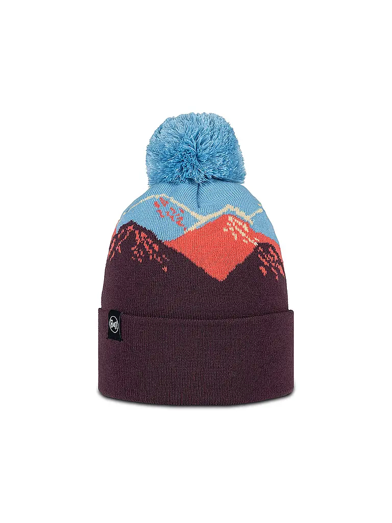 BUFF | Mütze Tatik Bommel | dunkelrot