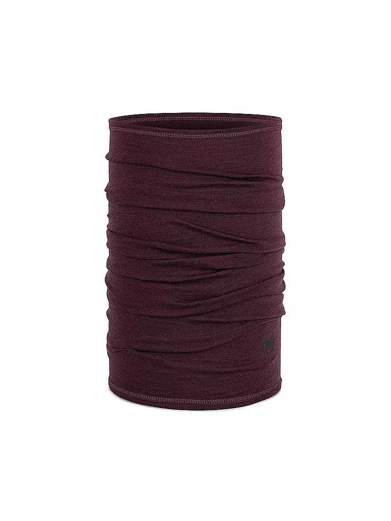 BUFF | Multifunktionstuch Lightweight Merino Wool | dunkelrot