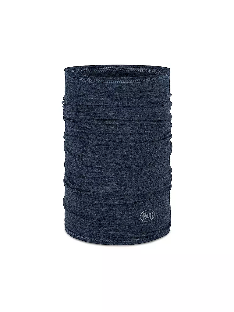 BUFF | Multifunktionstuch Lightweight Merino Wool | dunkelblau