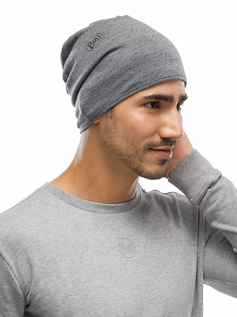 BUFF | Multifunktionstuch Midweight Merino Wool | schwarz