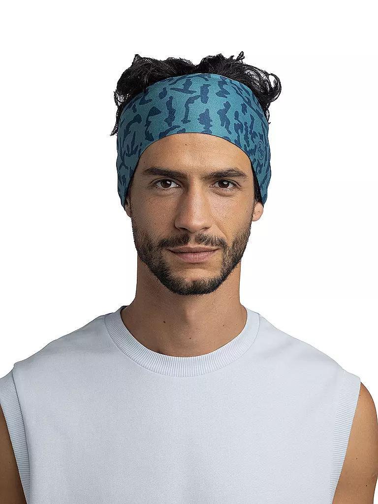 BUFF | Stirnband Coolnet UV® Wide | grau