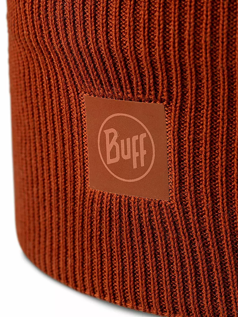 BUFF | Stirnband CrossKnit  | dunkelrot