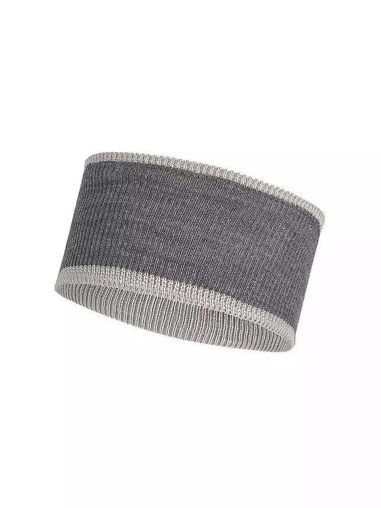 BUFF | Stirnband CrossKnit | hellgrau