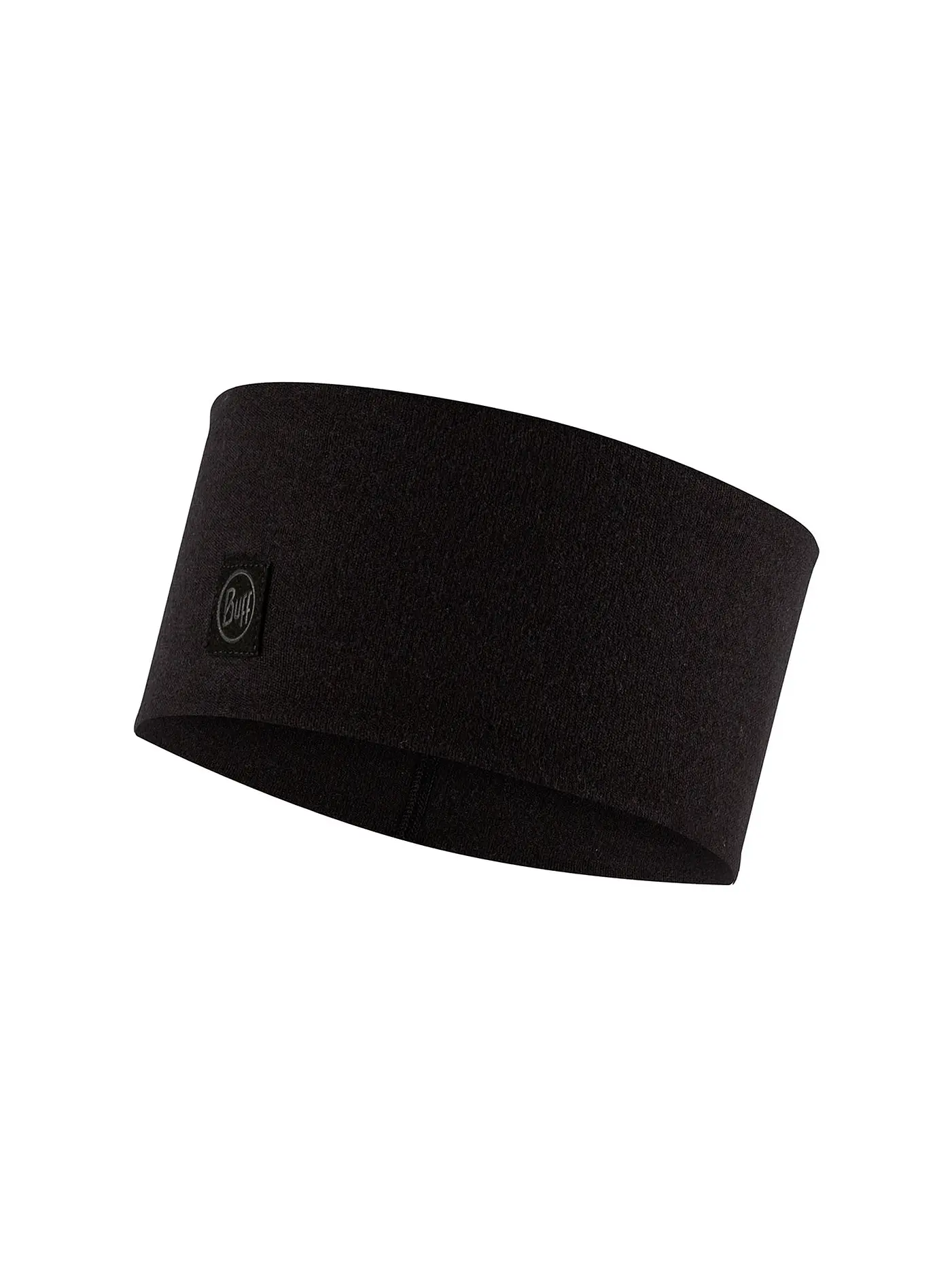 BUFF | Stirnband Merino Wide | schwarz