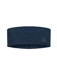 BUFF | Stirnband Merino Wide | dunkelblau