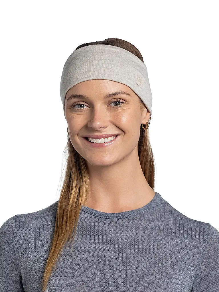 BUFF | Stirnband Merino Wide | Beige