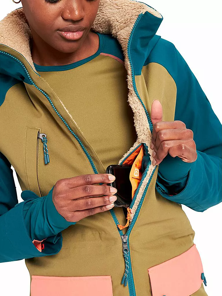 BURTON | Damen Snowboardjacke Prowess | braun