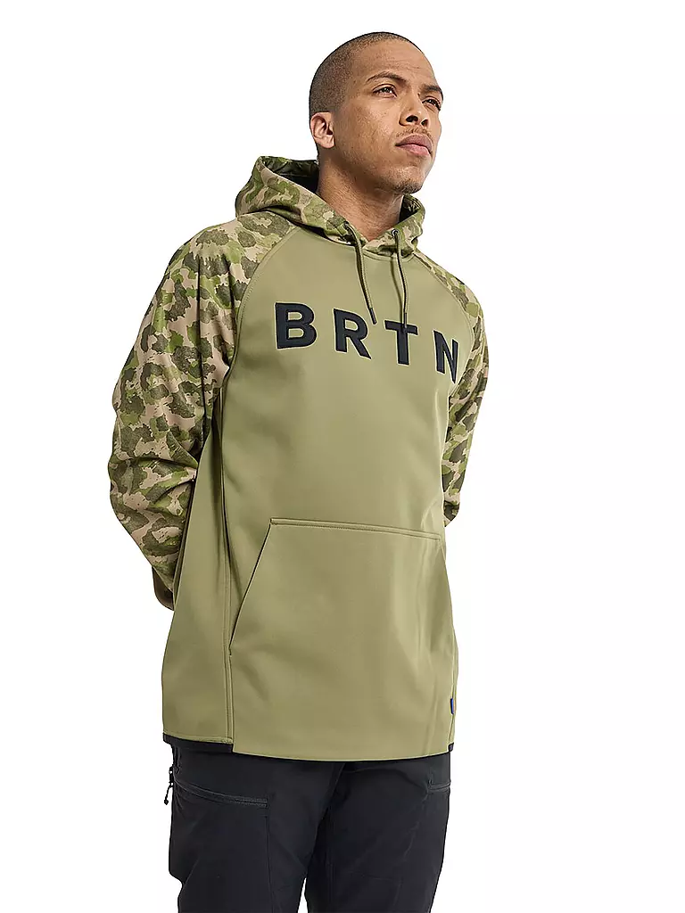 BURTON | Herren Hoodie Crown wetterfest | olive