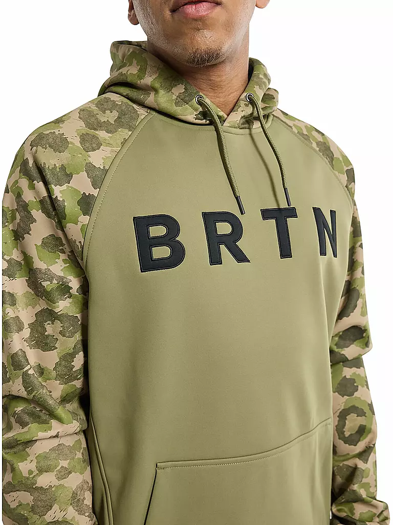 BURTON | Herren Hoodie Crown wetterfest | olive