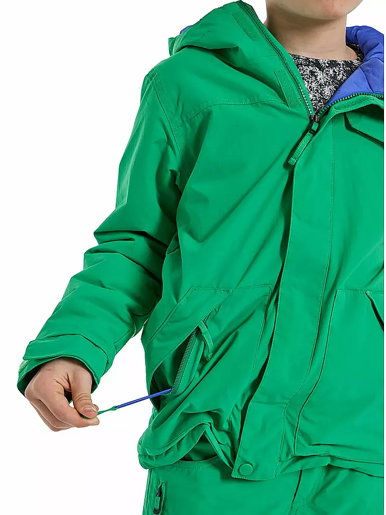 BURTON | Jungen Snowboardjacke Dugout  | grün