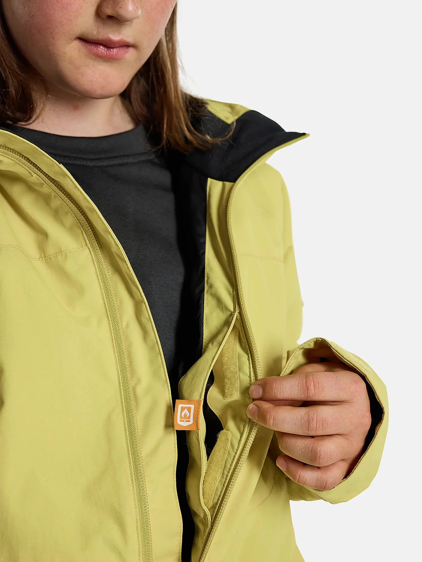 BURTON | Kinder Snowboardjacke Lodgepeople 2L | senf