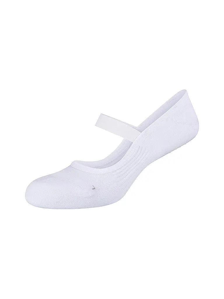 CAMANO |  Damen Yoga Footies 1er Pkg.  | Weiss