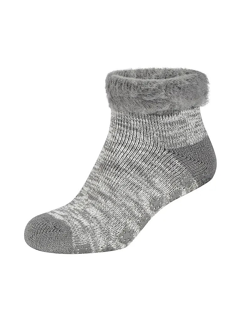 CAMANO | Damen Freizeitsocken Warm-Up ABS Quarter 1 | schwarz
