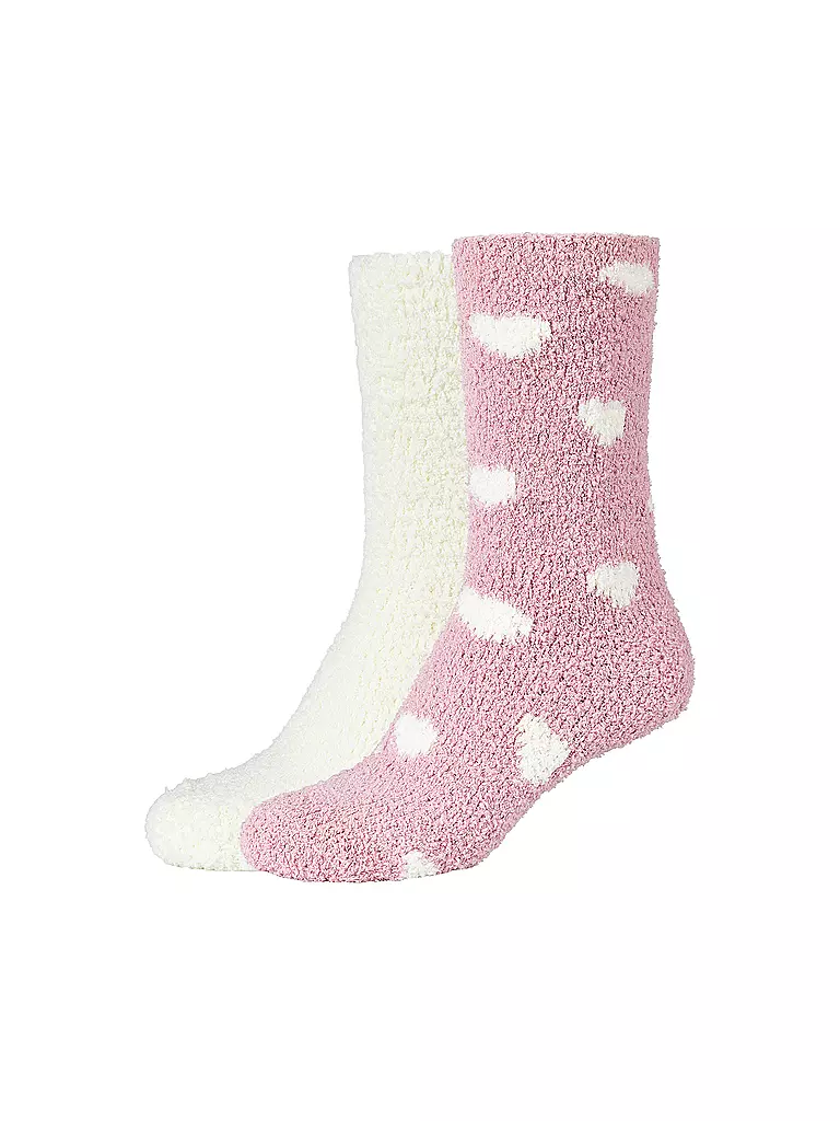 CAMANO | Damen Socken 2er Pkg | rosa