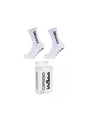 CAMANO | Freizeitsocken ABS Organic Grip Allrounder | weiss