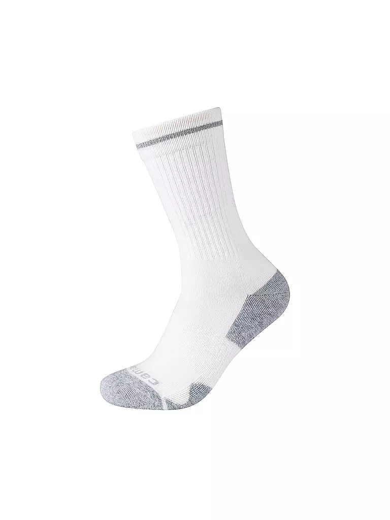 CAMANO | Freizeitsocken Performance Merino Wool Reflective 1 Pkg. | weiss