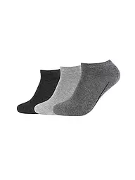 CAMANO | Herren Sneaker Socken 3er Pkg. | grau