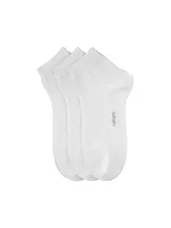 CAMANO | Herren Sneaker Socken 3er Pkg. | weiss
