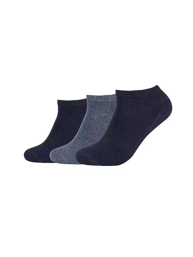 CAMANO | Sneakersocken 3er Pkg. | dunkelblau