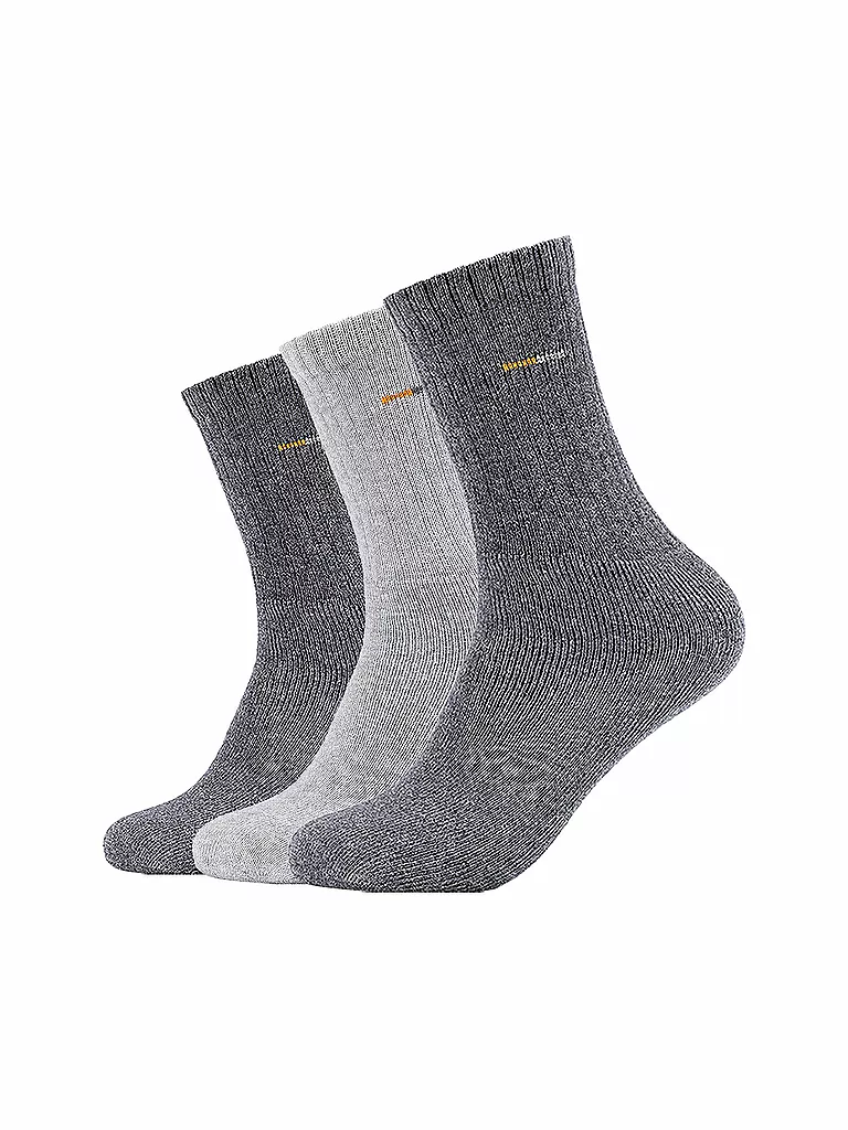 CAMANO | Sportsocken Unisex 3er Pkg. | grau