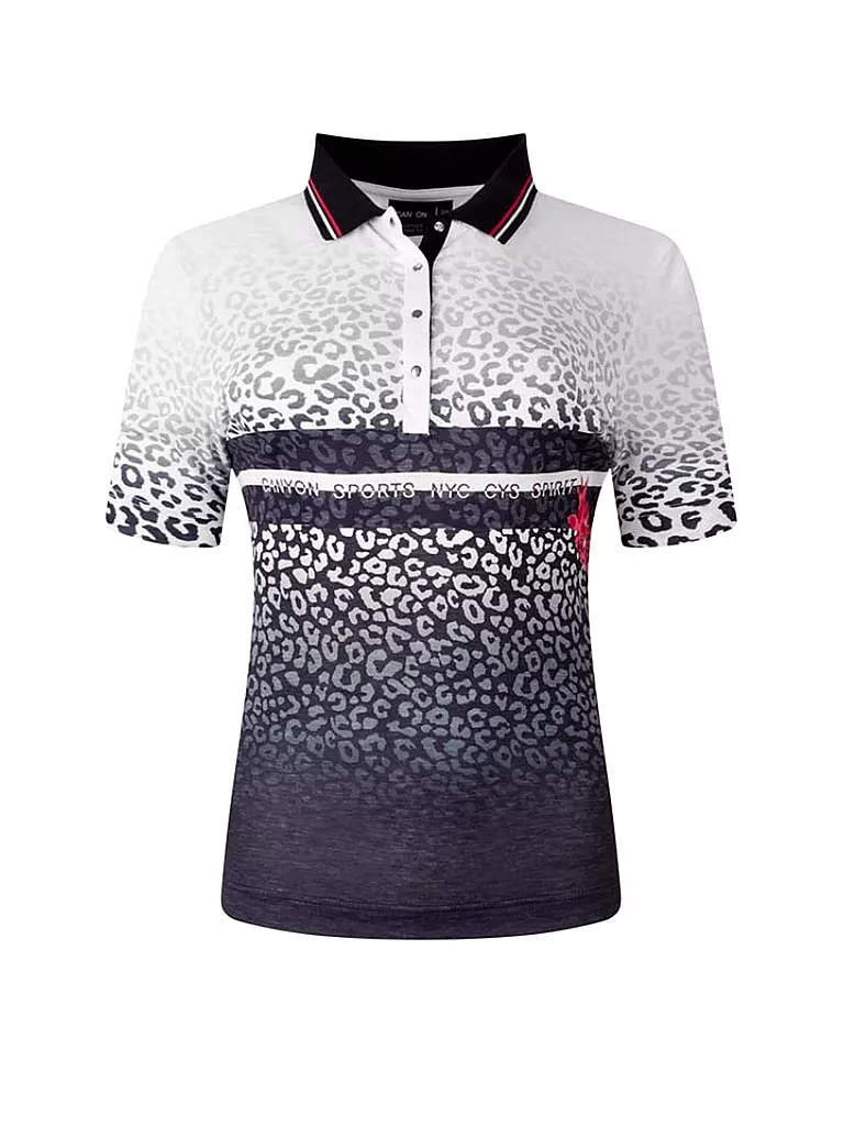 CANYON | Damen Poloshirt Leo | schwarz
