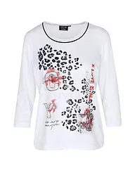 CANYON | Damen T-Shirt Leo Print | Weiss