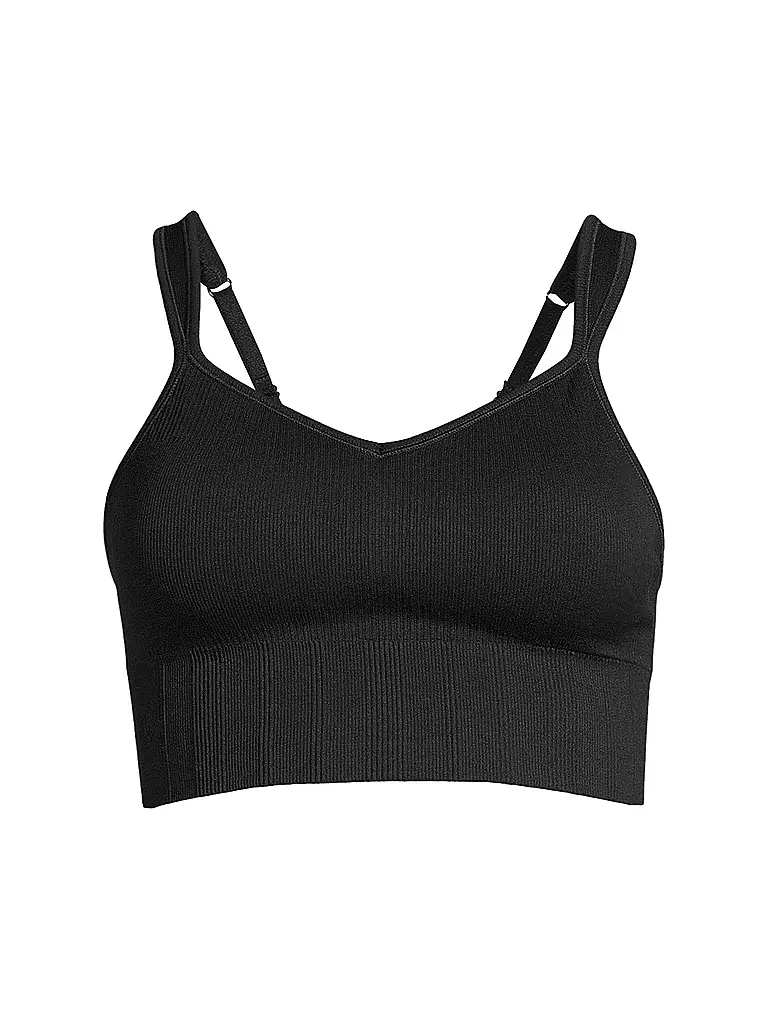 CASALL |  Damen Sport-BH Seamless Low Support  | schwarz