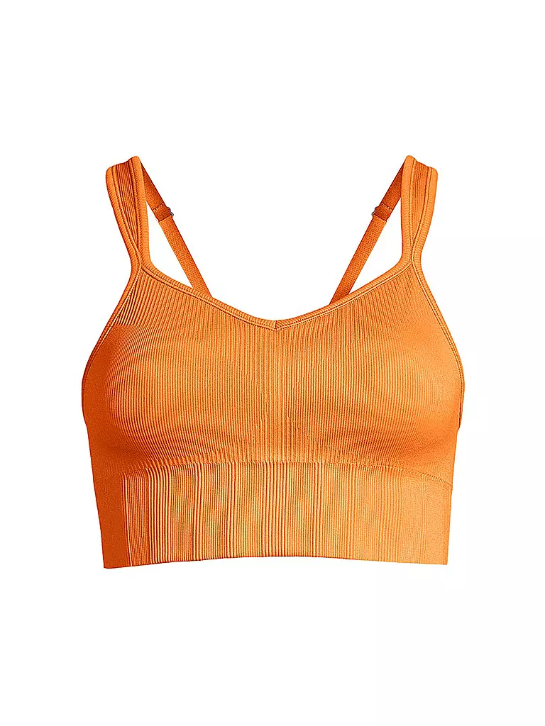 CASALL Damen Sport-BH Seamless Low Support orange