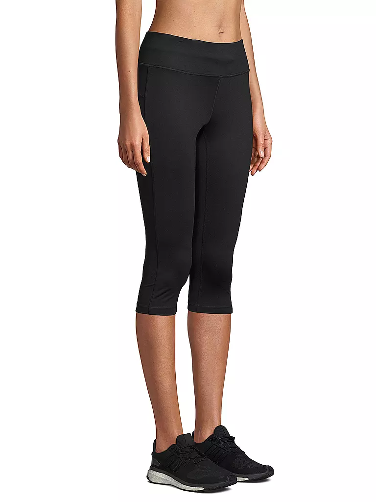 CASALL | Damen Fitnesscapri Essential 3/4 | schwarz