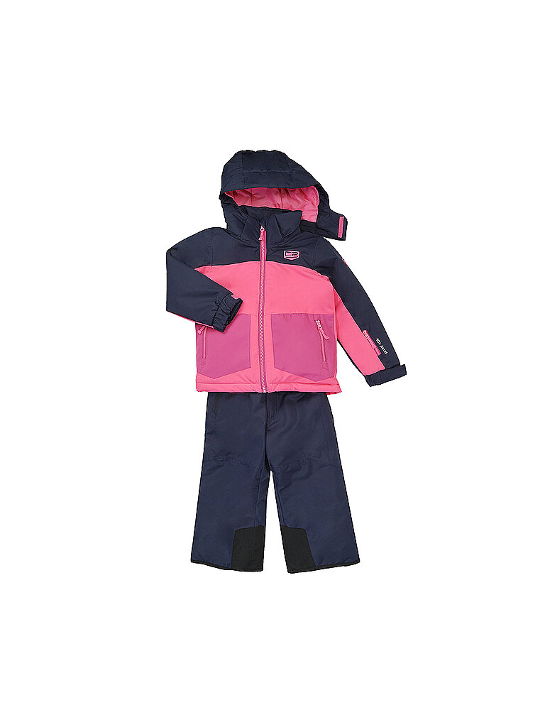 CENTRAL PROJECT Skianzug Taschen Jacke Wasserfest Polyester Dunkelblau