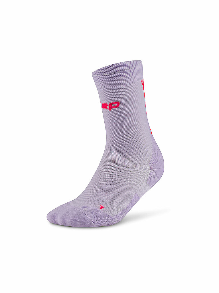 CEP Sock Compression Ultralight Mid Cut Lila