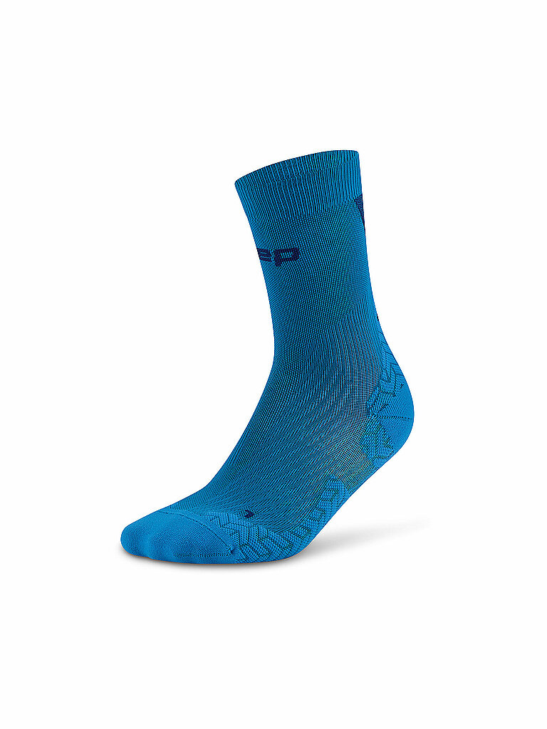 CEP Socken Compression Ultralight Mid Cut Blau