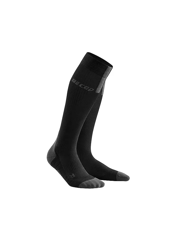 CEP | Damen Kompressionsstutzen Run Socks 3.0 | schwarz