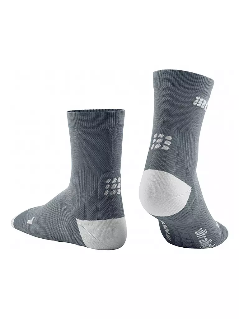 CEP | Herren Laufsocken Ultralight Short Socks | grau