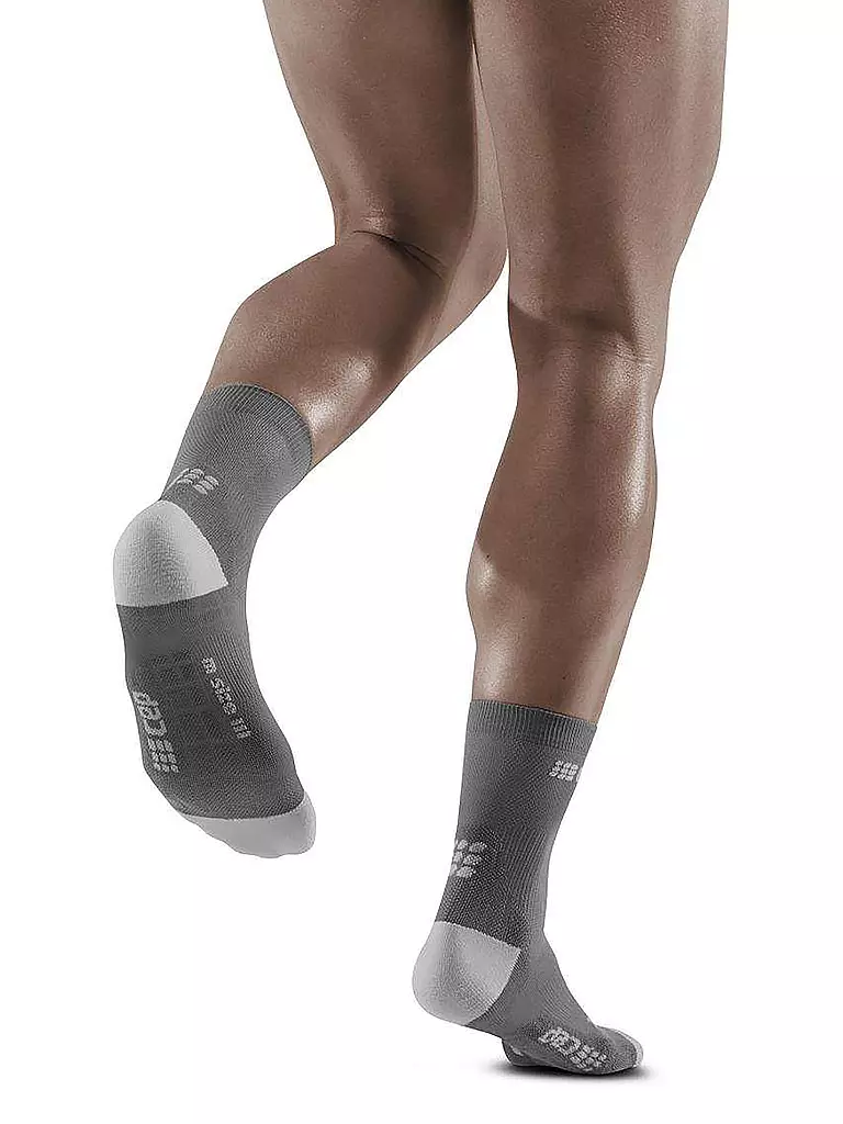 CEP | Herren Laufsocken Ultralight Short Socks | grau