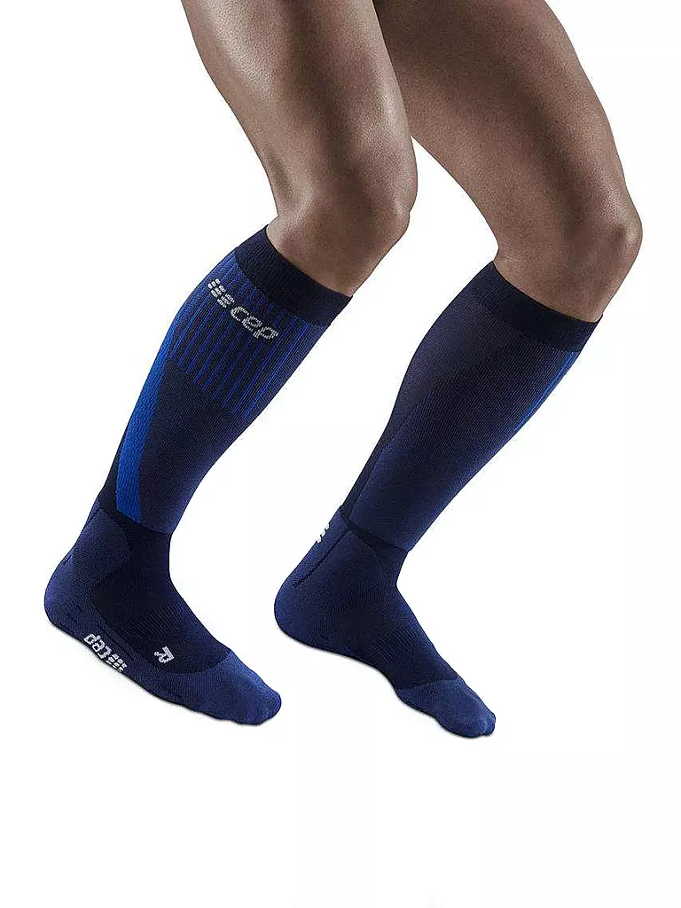 CEP | Herren Skisocken Ski Touring Compression Socks | blau