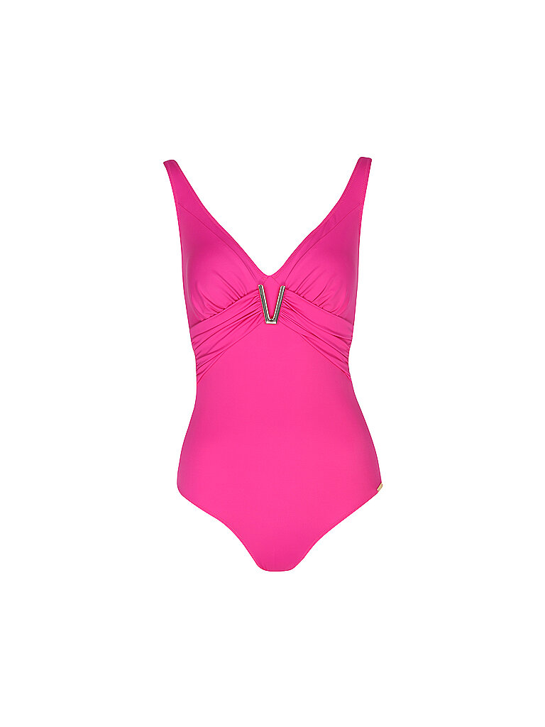 Damen Badeanzug pink 44D W