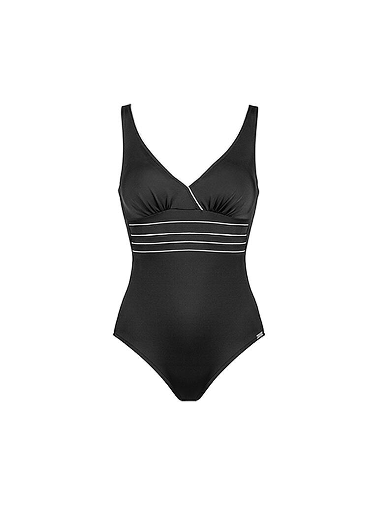 CHARMLINE | Damen Badeanzug Pure Lines | schwarz