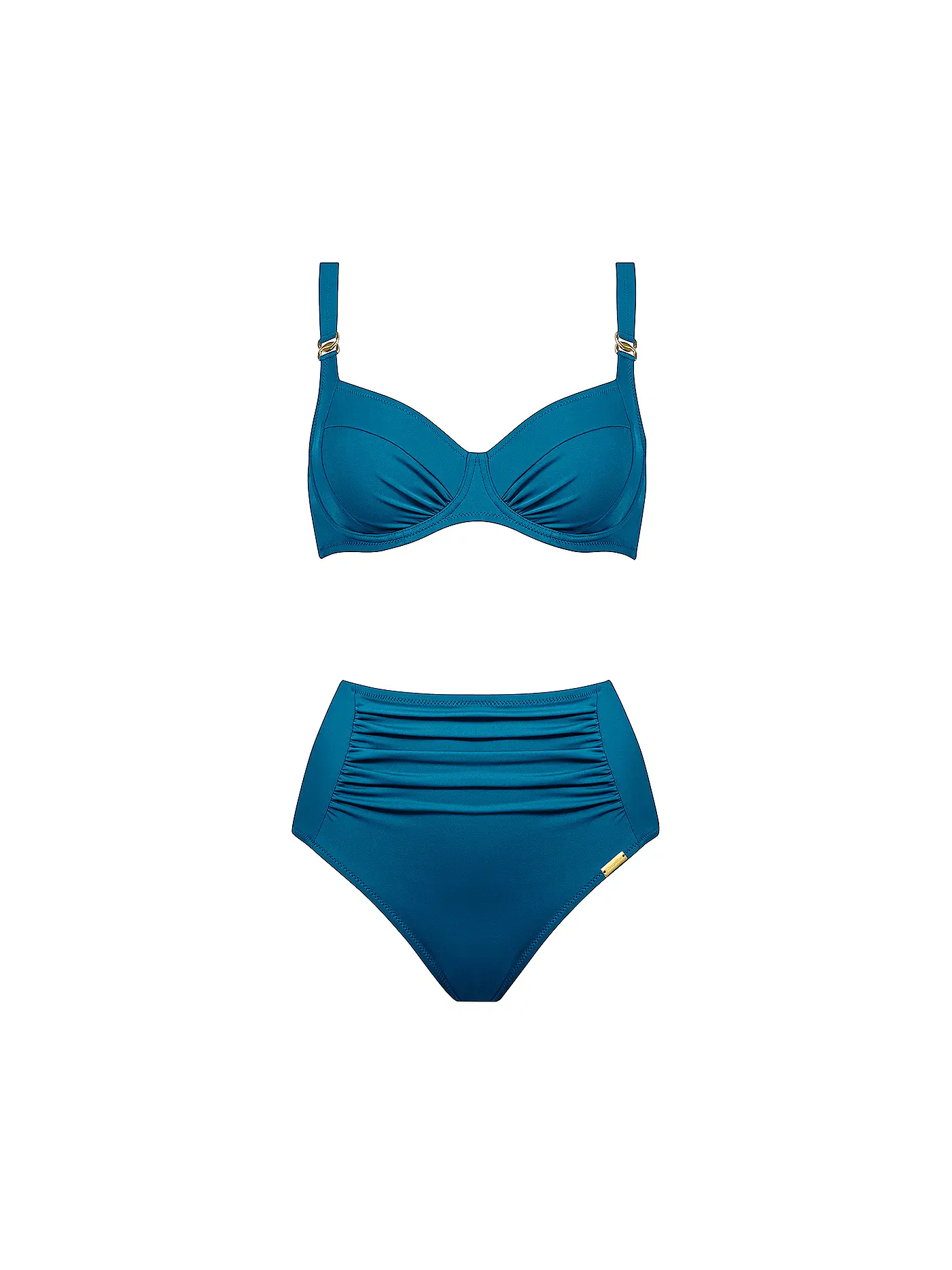 CHARMLINE | Damen Bikini Uni | petrol