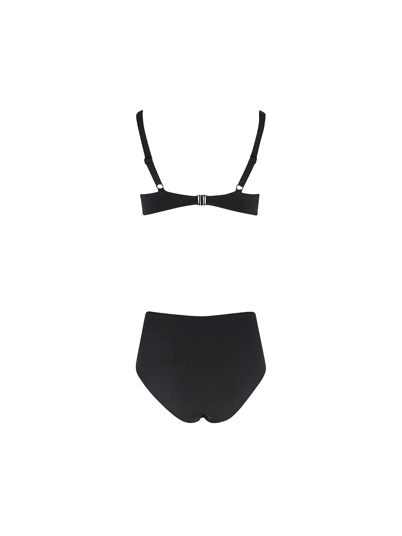CHARMLINE | Damen Bikini Uni | schwarz