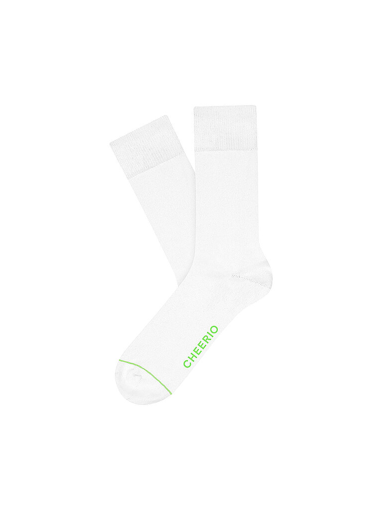 CHEERIO Freizeitsocken Best Friend 2er Pack weiß | 41-46